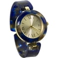 thumbnail image 3 of Blekon Collections Women's 34mm Case Elegant Multicolor Acrylic Bangle Watch, 3 of 5