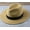 Khaki, variant on New Mens Ladies Panama Style Sun Hat Crushable Wide Brim Fedora Straw Summer-Beige-XL-61-64cm