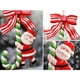 thumbnail image 4 of Navideños Con Cordón Papá Noel Muñeco De Nieve Ciervo Colgante Árbol De Navidad Regalo Colgante Para Amigos Y Familiares 2021 Adornos Serendint HA041692-02, 4 of 6