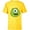 Yellow, variant on Disney and Pixar’s Monsters, Inc. Mike Big Face Costume - Short Sleeve T-Shirt for Kids - Customized-Yellow
