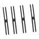 thumbnail image 4 of Bandas de goma de silicona en forma de H, bandas antideslizantes multifuncionales para envolver platos de camping, correas elásticas para cocinar al Negro, 4 of 8