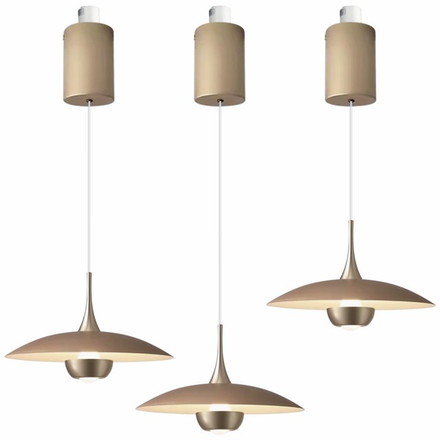 FSLiving Lumière de Rail de Type H avec Projecteur de Rail Rétractable à LED COB 6W, Suspension Linéaire Moderne, Accent Réglable 4000K pour Salles à Manger, Îlot de Cuisine