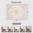 thumbnail image 5 of CHITOOMA 8'x10' Machine-washable Area Rugs for Living Room, Boho Floral Area Rugs with Non-Slip Backing, Stain Resistant Non-Shed Carpet for Bedroom, Dining Room, Dorm, Office, 5 of 10