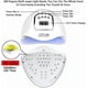 thumbnail image 3 of UV LED Nail Lamp 150W, Professional Nail Dryer Gel Polish Light, UV Nail Light With 4 Timer Setting, Nail Polish Curing Gel LED Dryer, Professional Na, 3 of 5