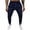 Navy, variant on Clearance! Lisingtool Sweatpants for Men Men's Drawstring Sweatpants Mid-Waist Casual Pants for Men with Pockets Black Promotion Sale