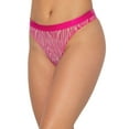 thumbnail image 3 of No Boundaries Sheer Mesh Thong Panty, 3-Pack, Sizes XS-XXXL, 3 of 4