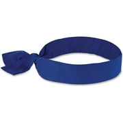 Chill-Its, EGO12307, Evaporating Cooling Bandana, 1 Each, Solid Blue