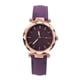 thumbnail image 1 of Reloj de cuarzo para mujer, relojes para mujer, reloj de cuarzo de moda informal para mujer, reloj con esfera centelleante y correa de cuero., 1 of 3