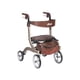 thumbnail image 1 of Andador plegable Drive Medical RTL10266CH-HS Nitro DLX con asiento, color champán (marrón), 1 of 5