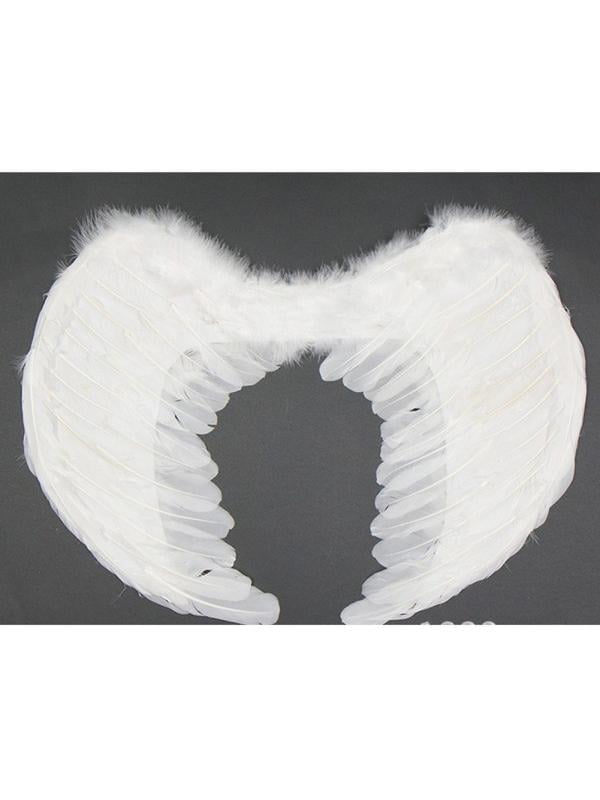 Adult Children Angel Feather Wings Costume Fairy Cosplay Costume Stage Accessory