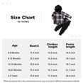 thumbnail image 2 of LOVEBAY Newborn Baby Boy Clothes Toddler Sweatshirt Hoodies Pullover Infant Clothes Pants Set Xmas Outfits, 2 of 9