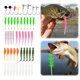 thumbnail image 4 of Cebo Pesca Artificial Swimbait Soft Fishing Señuelos Kit Con Ganchos Cabeza, 4 of 9