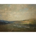 thumbnail image 3 of William Langson Lathrop 24x20 Black Modern Framed Museum Art Print Titled - Delaware Canal, 3 of 5