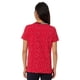thumbnail image 2 of Camiseta Tommy Hilfiger de manga corta con cuello en V y lunares para mujer, 2 of 3