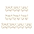 thumbnail image 1 of 10pcs Doodle Máscara en blanco Niños para colorear Juguete Pintura DIY Art Crafts Dibujo Papel Máscara (10pcs Tiger Mask), 1 of 5