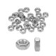thumbnail image 1 of Uxcell Paquete de 50 Tuercas Hexagonales Métricas M10 x 1.5mm de Rosca de Acero Inoxidable para Maquinaria Automotriz, 1 of 5