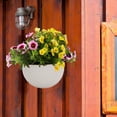 thumbnail image 4 of Visland Wall Hanging Planter Pot , Indoor and Outdoor Wall Mounted Flower Plant Basket for Home Garden Porch Balcony Kitchen Wall Decoration Wedding Gift, 4 of 8