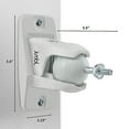 thumbnail image 4 of Jumbl SINSB7W ProGrip Ultra Stainless Steel Speaker Wall Mount Bracket, Pair of 2, 4 of 6
