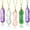 D, variant on Monebena 5Pcs Healing Crystal Necklace Tree of Life Wire Wrapped Natural Stone Point Pendant Necklace Hexagonal Reiki Spiritual Quartz Gemstone Jewelry for Women Men