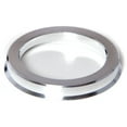 thumbnail image 2 of Circuit Performance 73.1mm OD to 60.1mm ID Silver Aluminum Hub Centric Rings, 2 of 4