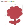 thumbnail image 2 of Unique Bargains Flower Cutouts Paper Flowers, Colorful Flower Cutout for Classroom Decoration Style 2, 72 Pack, 2 of 8