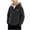 Dark Gray, variant on Boys Jacket Cute Fleece Coat Long Sleeve Zip up Hooded Outerwear with Pocket Boy Clothes Size 2-12