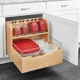 thumbnail image 2 of Rev-A-Shelf Food Storage Container Organizer Soft-Close, Natural, 2 of 11