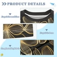 thumbnail image 2 of FORMRS Boys Rash Guard Short Sleeves Swim Shirt Quick Dry UPF 50+ Sun Protection, Sizes 3-12T, Golden Elegance, 2 of 6