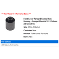 thumbnail image 2 of Front Lower Forward Control Arm Bushing - Compatible with 2013 Subaru XV Crosstrek, 2 of 2