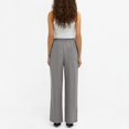 thumbnail image 4 of Women's Drawstring High Waist Pants Straight Leg Casual Trousers with Pocket for Loungewear and Travel Summer Palazzo Pants Flowy Beach Lounge Pants with Pockets, 4 of 6