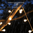 thumbnail image 4 of Cadena de luces de bola para acampar al aire libre, diseño de ambiente de campamento, carpa con dosel, decoración, cadena de luces de estrella solar, 4 of 5