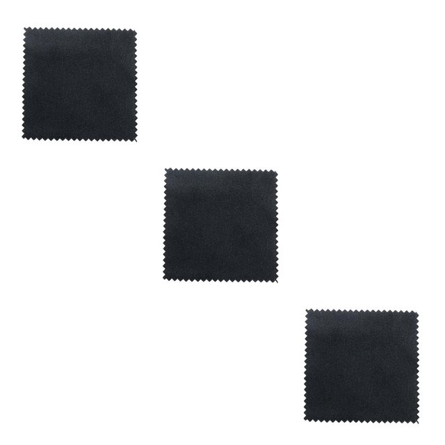 Wosthever 100 Pieces Jewelry Cleaning Polishing Cloth Sided Reusable Double Necklace Supplies Portable Shinning Ring Maintenance Type3 NO3