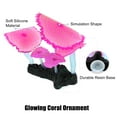 thumbnail image 4 of Unique Bargains Soft Silicone Glowing Aquarium Simulation Coral 11cm Height Fluorescence Aquatic Artificial Coral 1 Pcs, 4 of 6