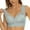 Gray, variant on Plus Size Bras for Women Lace Solid Strap Wireless Bras Wrap Bra Underwear Everyday Basic Sleeping Bra, Large Cup