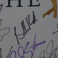 thumbnail image 4 of Rickie Fowler, Dustin Johnson, Brooks Koepka, Bryson DeChambeau plus 34 golfers Autographed TPC The Players Championship Deluxe Framed Pin Flag - JSA Letter, 4 of 6