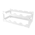 thumbnail image 6 of WHAMVOX White Synthetic Material Red Wine Rack Convenient Wine Storage for Home Office Restaurant Bar Size 8.5x6.5x12.5 Inches, 6 of 8