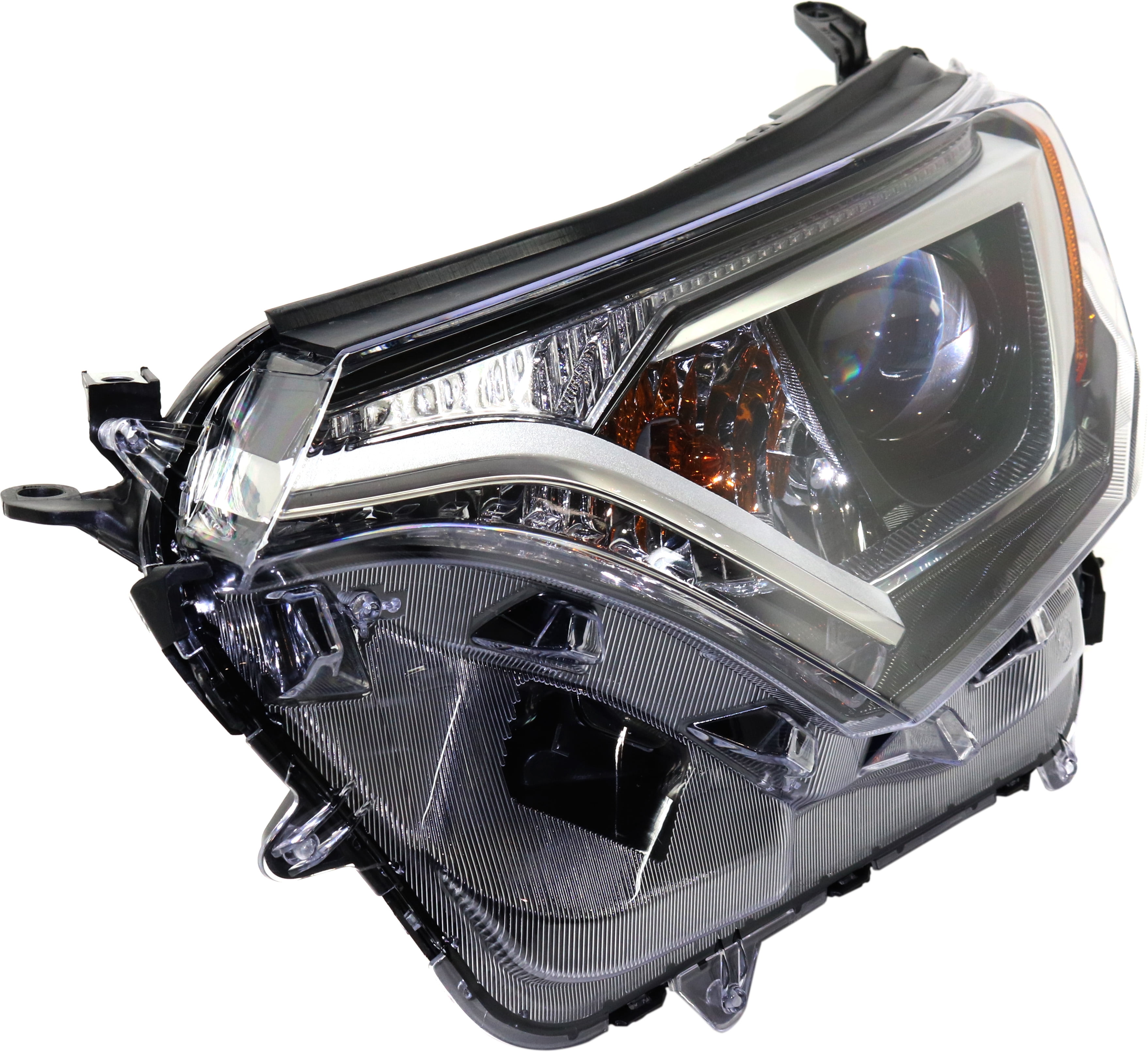 Replacement RT10010004 Headlight Compatible With 2016-2018 Toyota RAV4 Left Driver Halogen With bulb(s)