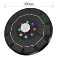 thumbnail image 2 of Solar Fountain With 8 Colors LED Lights, 3W Solar Fountain Pump, 2 of 4