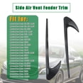 thumbnail image 6 of Body Side Air Vent Fender Trims Set Fit for Mercedes-Benz CL550 CLS350 CLA200, 6 of 6