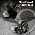 thumbnail image 2 of Auriculares erjigo CCA PLA13 con drivers planares y micrófono, con cable, 2 of 8