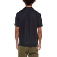 thumbnail image 2 of Onia mens  Tencel Vacation Linen-Blend Shirt, m, Navy, 2 of 3