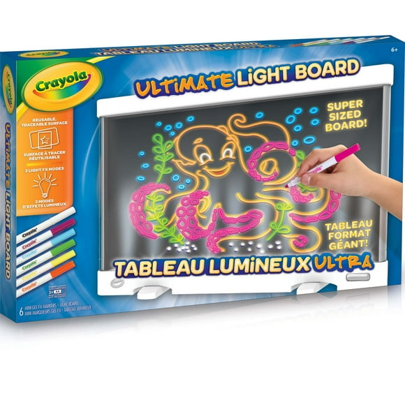 Crayola Ultimate Light Board, Display your art with light