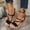 Black, variant on HAOTAGS Wedge Sandals for Women Slide Sandals High Heel Platform Casual Beach Shoes Black Size 5.5