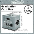 thumbnail image 2 of Gatherfun Graduation Party Decorations Box Card for Gift Favors Decor Supplies Blue, 2 of 10