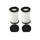 thumbnail image 2 of 2 Pack Filters For Cecotec Conga Thunderbrush 520 Handle Vacuum Cleaner Household Cleaning Tools Accessories Spare Filter, 2 of 5