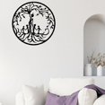 thumbnail image 3 of Wall and Child Family Tree Metal Hanging Silhouette Bedroom Living Room Decor -, 3 of 8