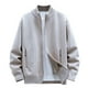 thumbnail image 2 of Blusa y camisa de manga larga con cuello alto para hombre, sudadera deportiva de poliéster de color liso a la moda con cuello alto y manga larga para hombre., 2 of 9