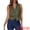 Army Green, variant on Women's Vintage V Neck Faux Suede Button Down Sleeveless Jacket Vest XS Gray