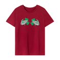 thumbnail image 1 of Camiseta básica para mujer, camiseta con cuello redondo para vacaciones, viaje, trabajo, regalo para mujer M, 1 of 7