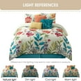 thumbnail image 5 of Nanshing Cassia Floral Bouquet 7 Piece Comforter Set, King, 5 of 7